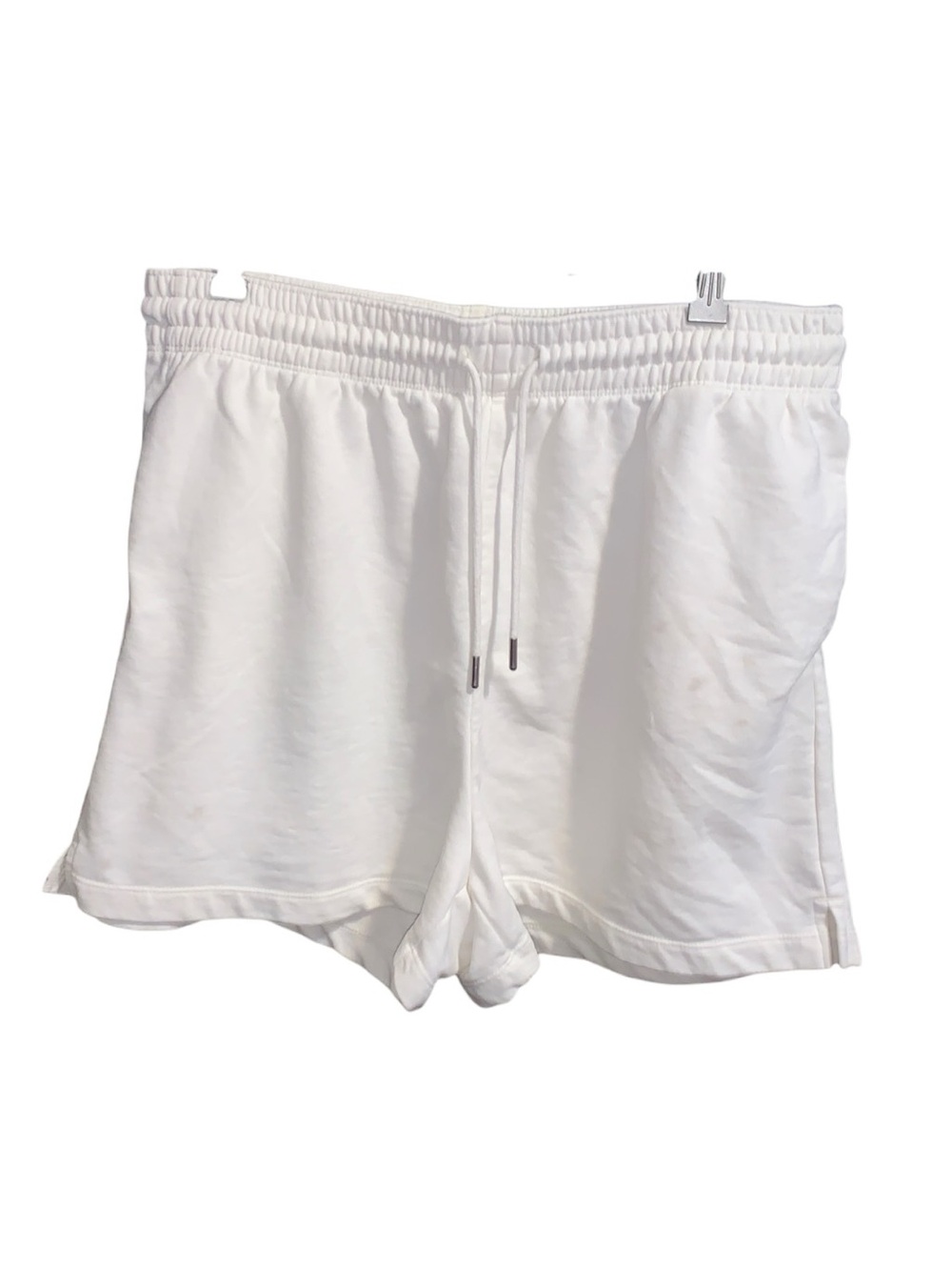 H&M Off White Drawstring Women's Lounge Shorts Sweatshorts Athletic